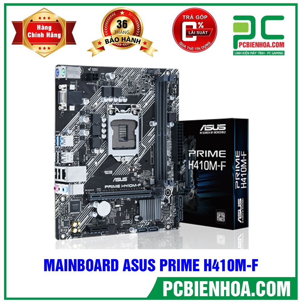 MAINBOARD ASUS PRIME H410M-F ( LGA1200 / M-ATX / 2xDDR4 )