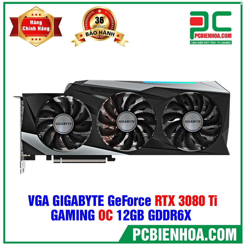 VGA GIGABYTE GeForce RTX 3080 Ti GAMING OC 12G ( GV-N308TGAMING OC-12GD ) (LIÊN HỆ ĐẶT HÀNG)