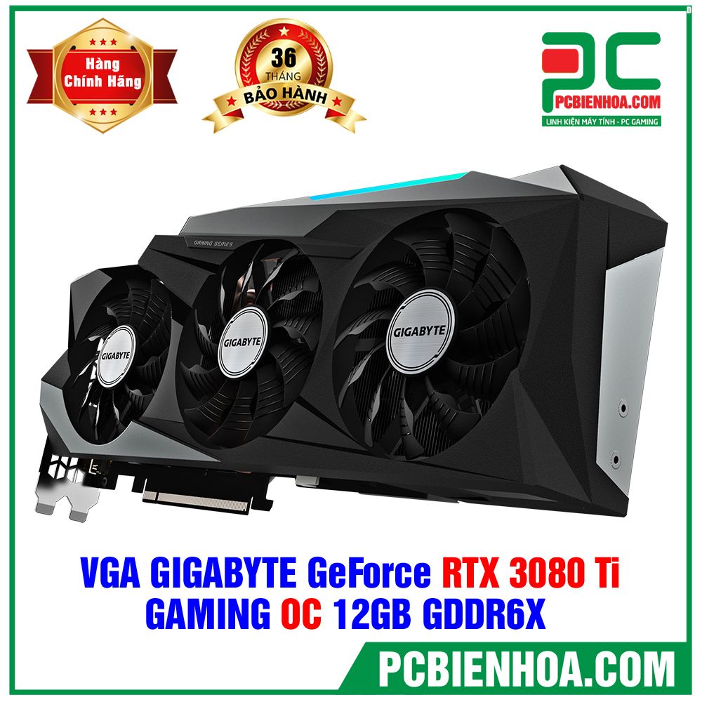 VGA GIGABYTE GeForce RTX 3080 Ti GAMING OC 12G ( GV-N308TGAMING OC-12GD ) (LIÊN HỆ ĐẶT HÀNG)