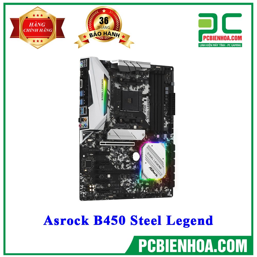 Mainboard Asrock B450 Steel Legend