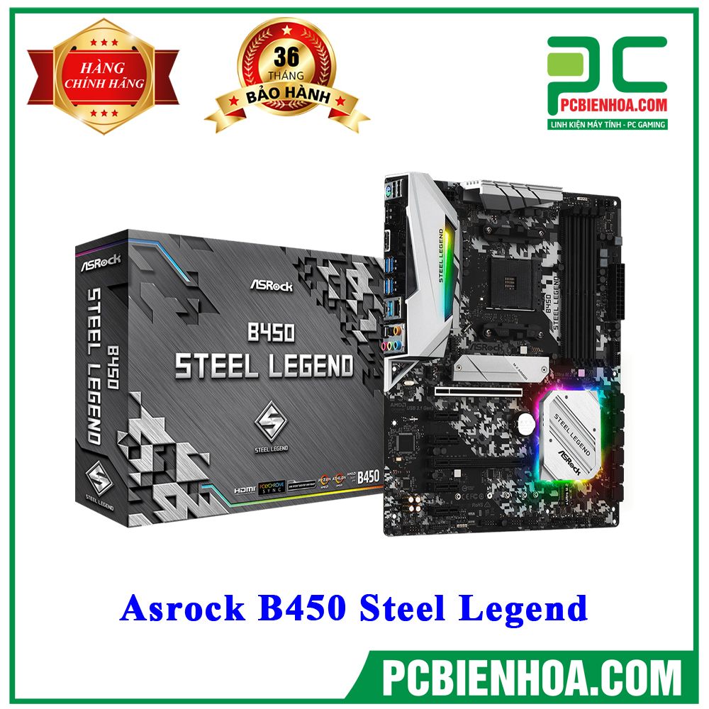 Mainboard Asrock B450 Steel Legend