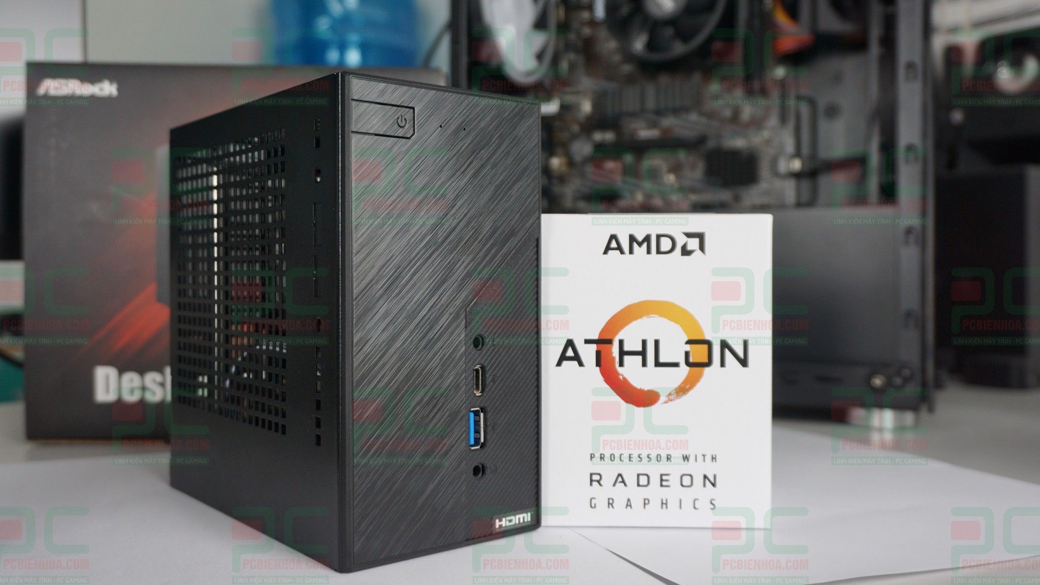 Máy Tính MINI ATHLON 3000G X300 ( DESKMINI X300 / ATHLON 3000G / 8GB / 128GB )