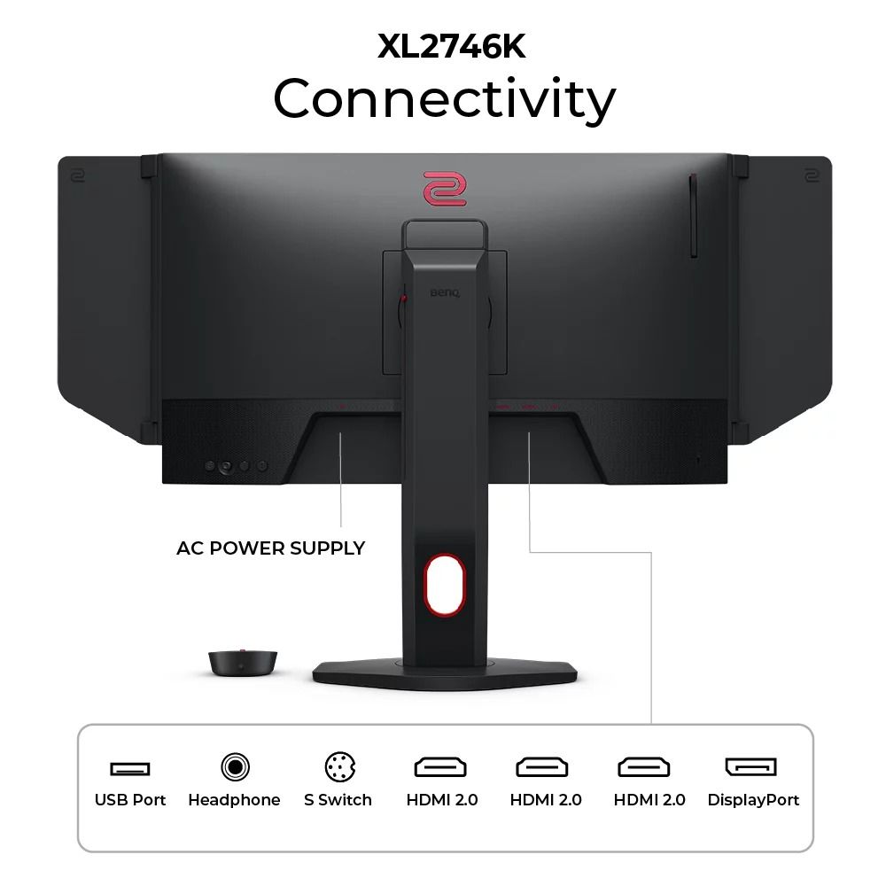 MÀN HÌNH BenQ ZOWIE XL2746K - 27in FullHD TN 240Hz 0.5ms ( DP / HDMI )