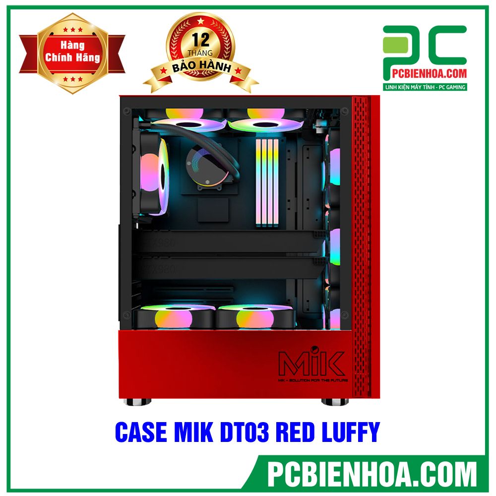 CASE MIK DT03 RED LUFFY ( MID TOWER )
