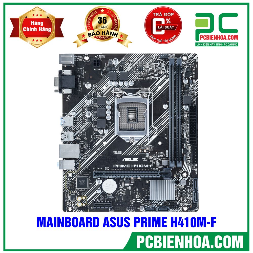 MAINBOARD ASUS PRIME H410M-F ( LGA1200 / M-ATX / 2xDDR4 )