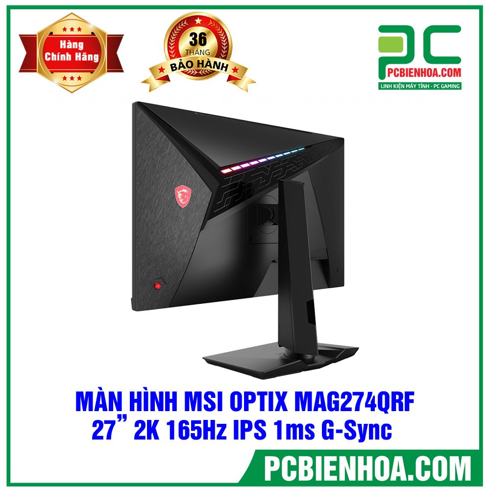 MÀN HÌNH MSI OPTIX MAG274QRF 27in IPS 165Hz 2K (WQHD) G-Sync