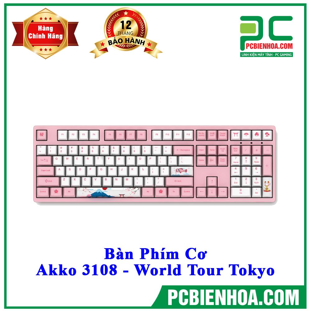 Bàn Phím Cơ Akko 3108 - World Tour Tokyo