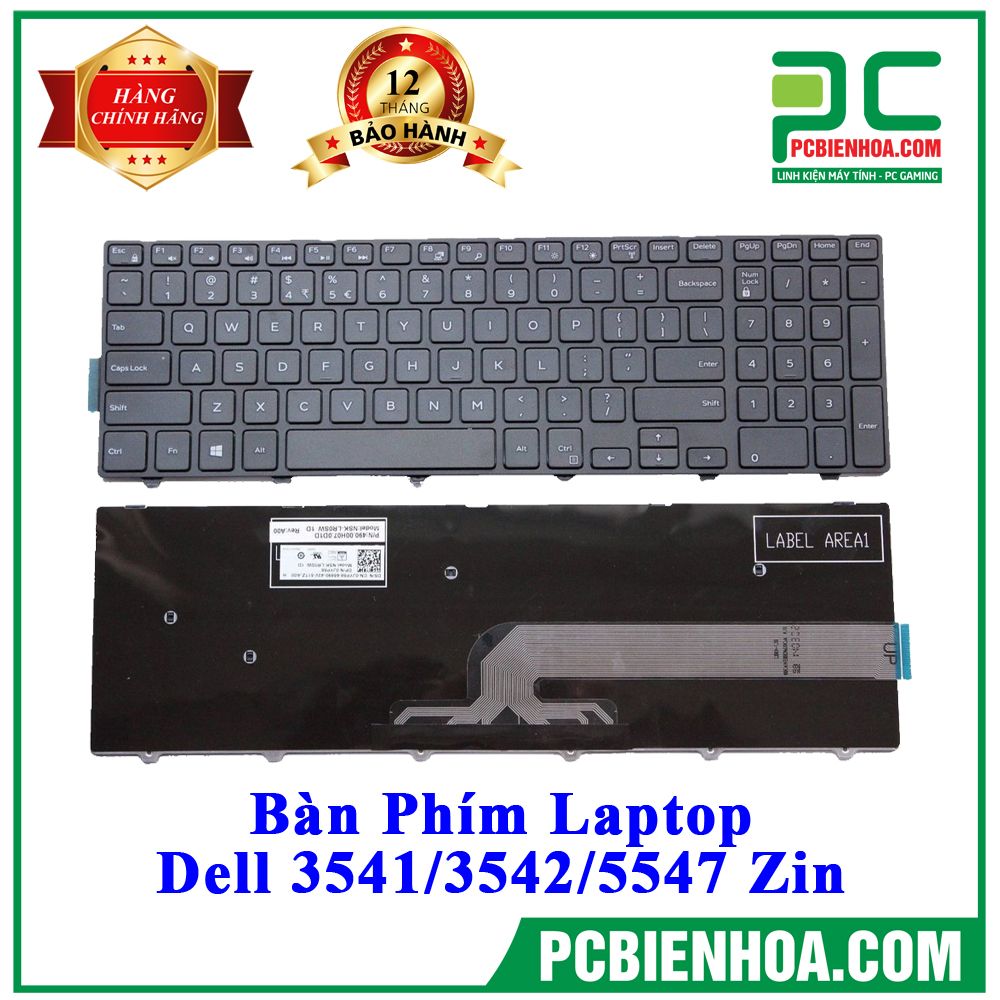 Thay Bàn Phím Laptop Dell 3541/3542/5547 Zin