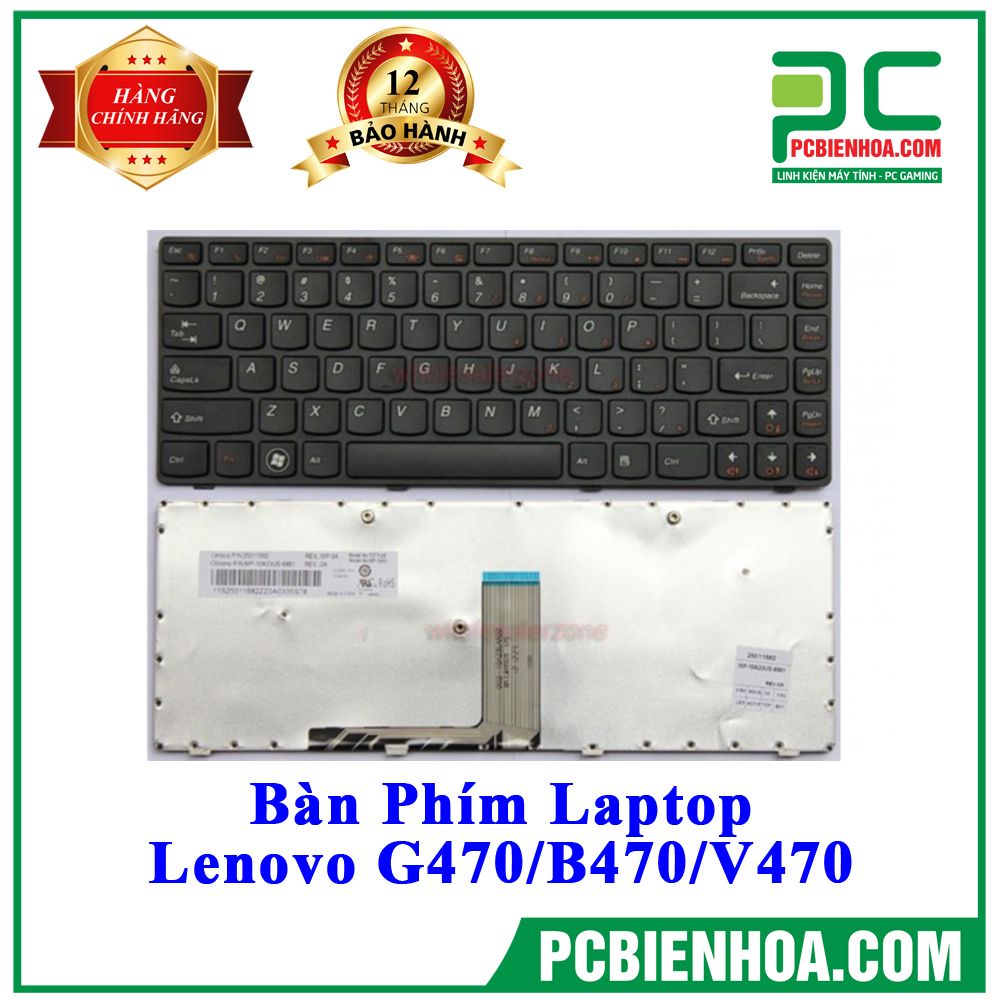 Thay Bàn Phím Laptop Lenovo G470/B470/V470