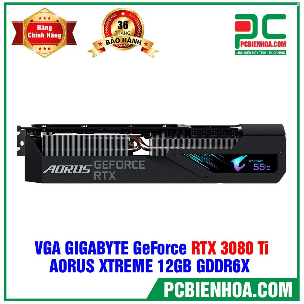 VGA GIGABYTE GeForce RTX 3080 Ti AORUS XTREME 12G ( GV-N308TAORUS X-12GD ) (LIÊN HỆ ĐẶT HÀNG)