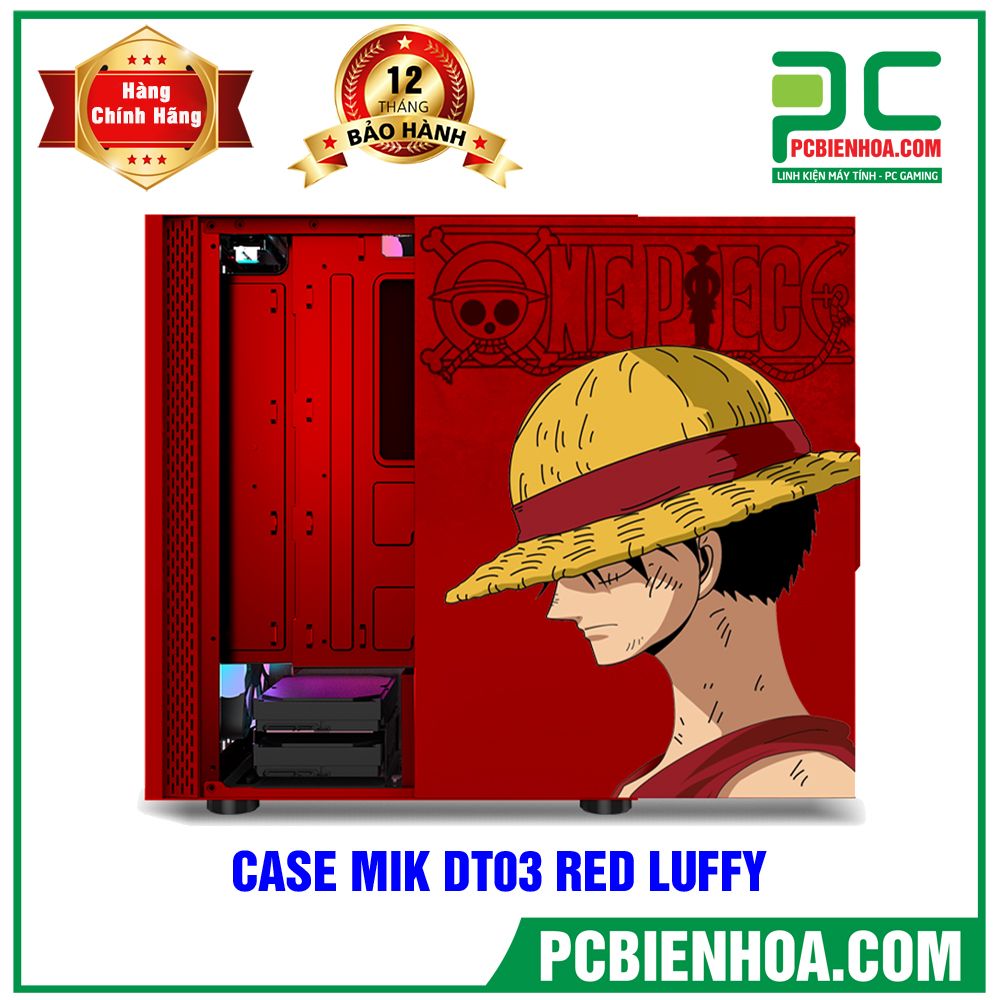 CASE MIK DT03 RED LUFFY ( MID TOWER )