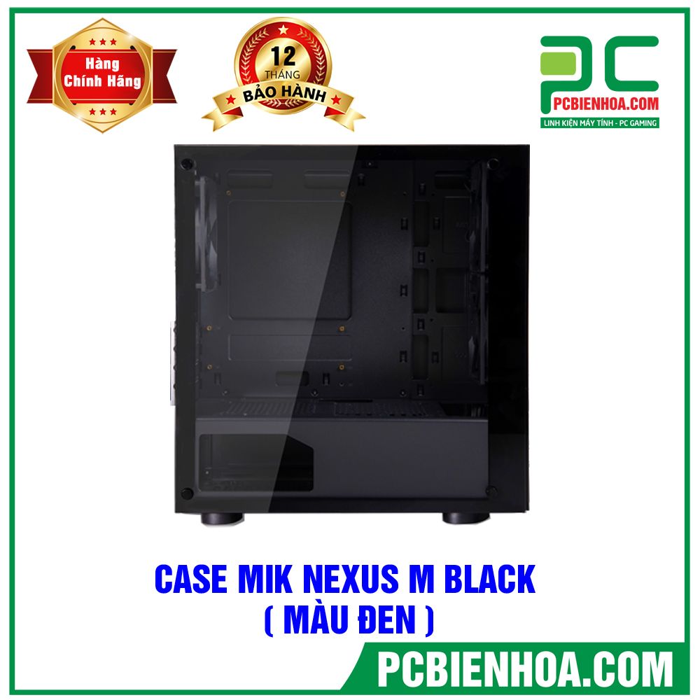 Case máy tính MIK Nexus M Black ( Màu Đen ) ( MID TOWER )