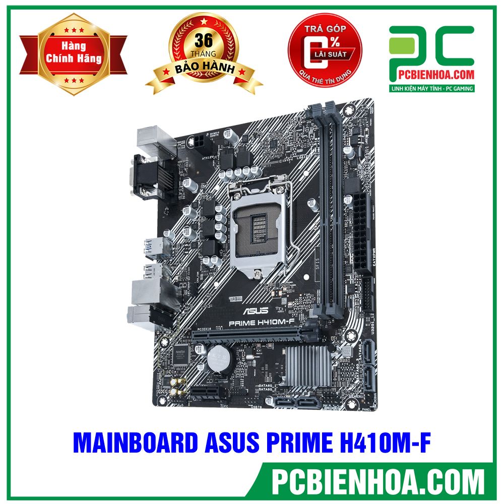 MAINBOARD ASUS PRIME H410M-F ( LGA1200 / M-ATX / 2xDDR4 )