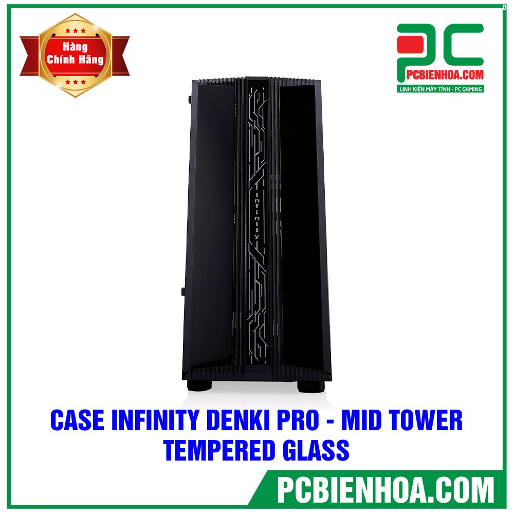 CASE INFINITY DENKI PRO (MID TOWER) - TEMPERED GLASS GAMING CASE