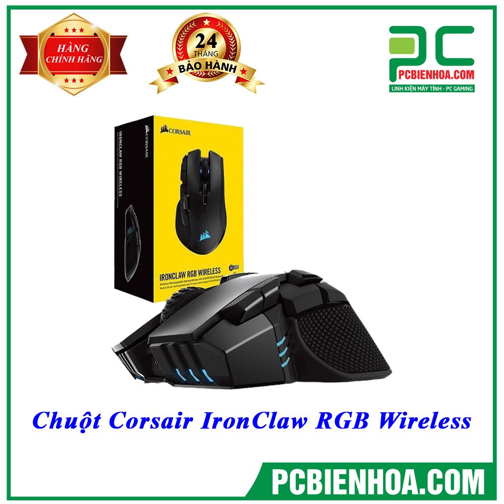 Chuột Corsair IronClaw RGB Wireless