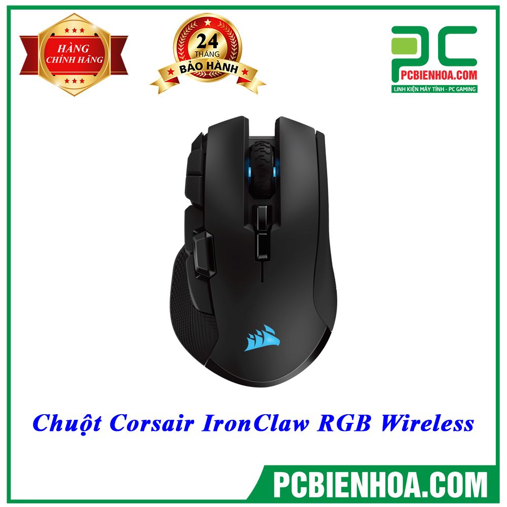 Chuột Corsair IronClaw RGB Wireless