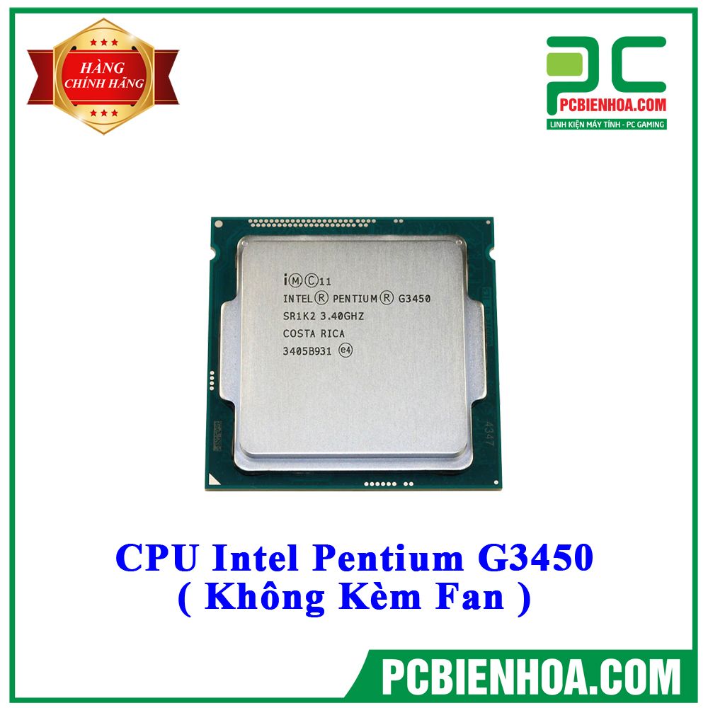 CPU Intel Pentium G3450 ( Không Kèm Fan )