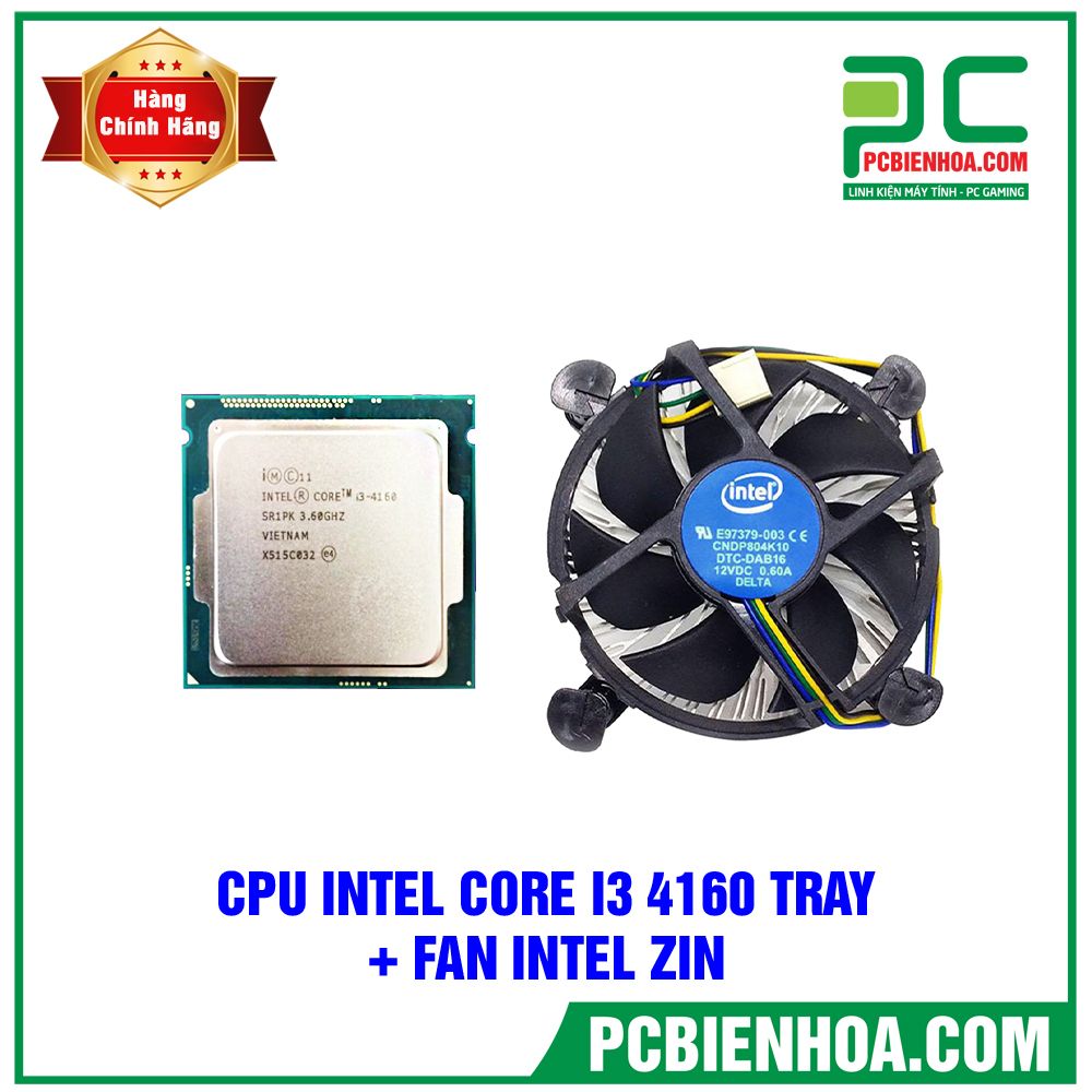 CPU INTEL Core I3 4160 TRAY + FAN ZIN