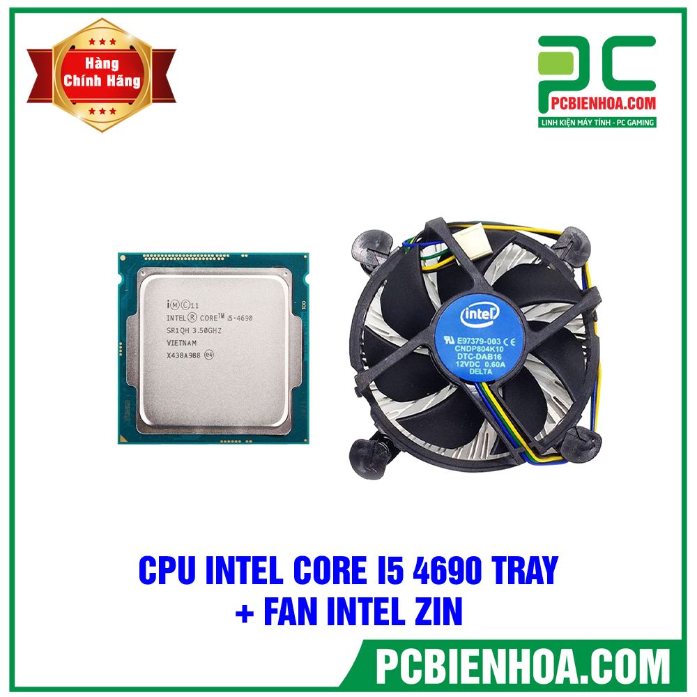 CPU INTEL CORE I5 4690 TRAY + FAN ZIN