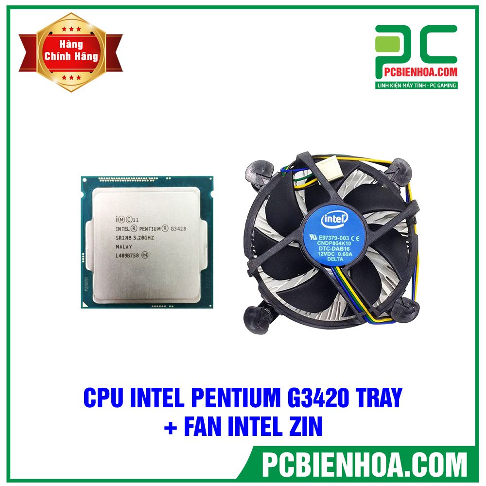 CPU Intel Pentium G3420 TRAY + FAN ZIN
