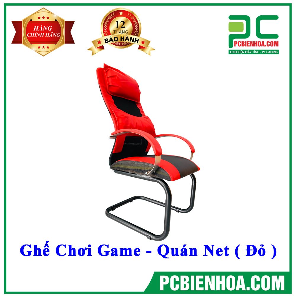 Ghế chơi game - Quán net ( Đỏ )