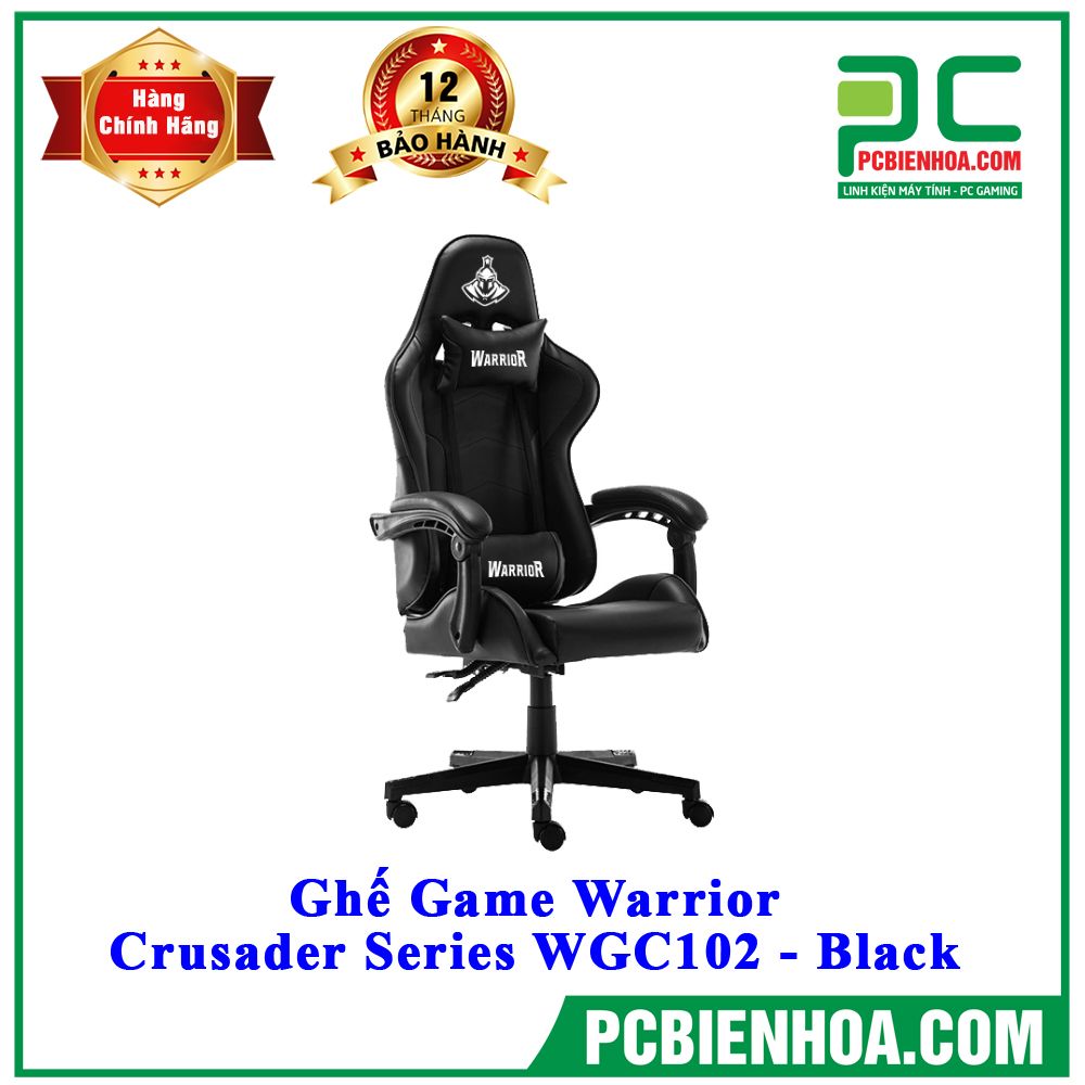 Ghế Game Warrior - Crusader Series WGC102 - Black