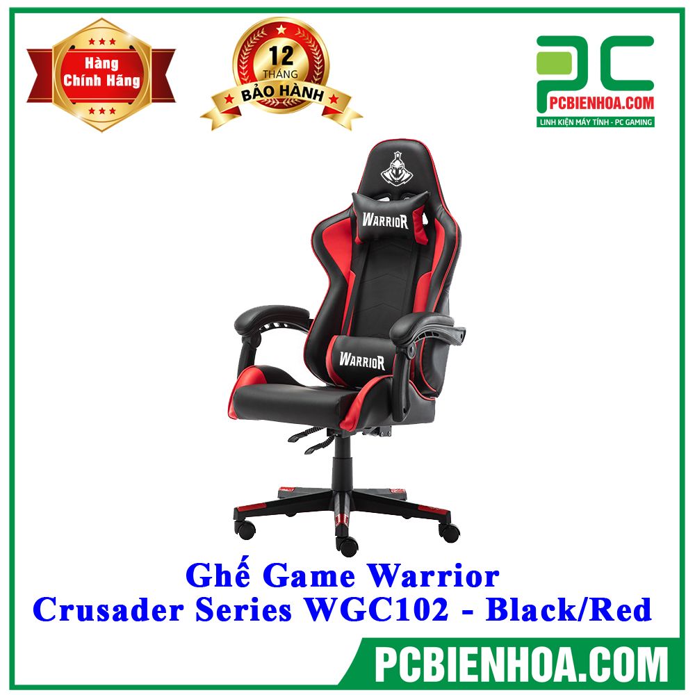 Ghế Game Warrior - Crusader Series WGC102 - Black/Red