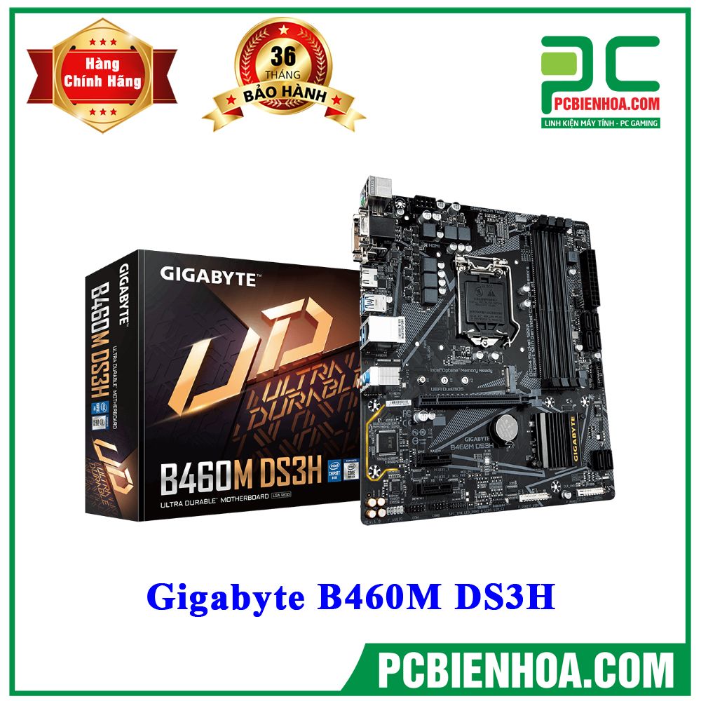 Mainboard Gigabyte B460M DS3H ( LGA1200 / M-ATX / 4xDDR4 )