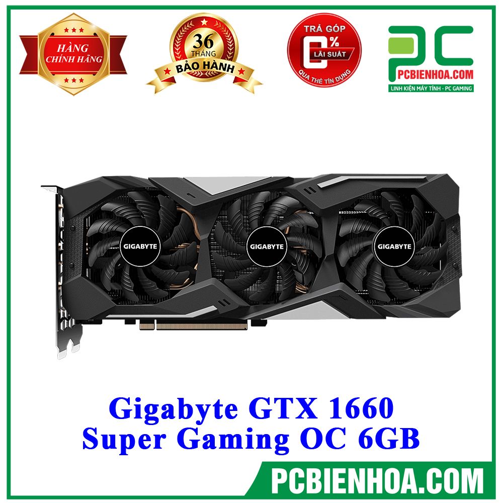 VGA Gigabyte GTX 1660 Super Gaming OC 6GB