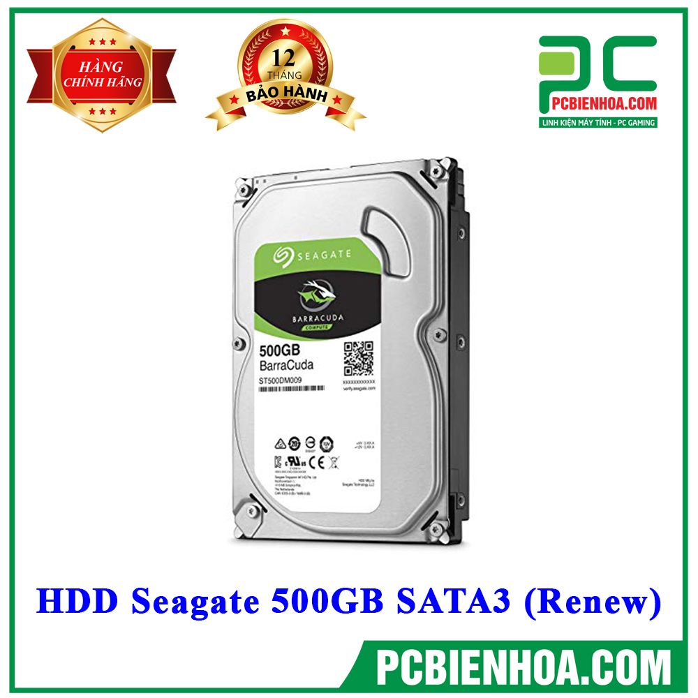 HDD Seagate 500GB Sata3 (Renew)