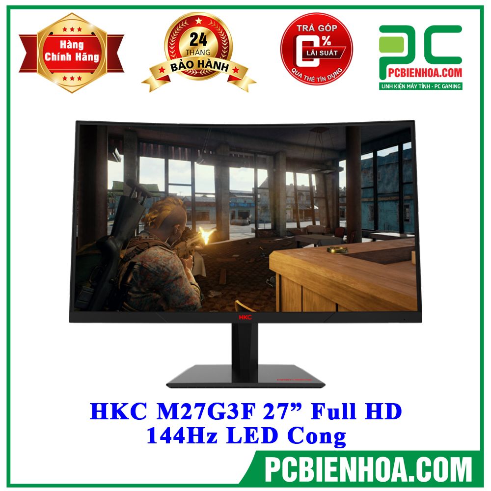 Màn Hình HKC M27G3F 27” Full HD 144Hz LED Cong