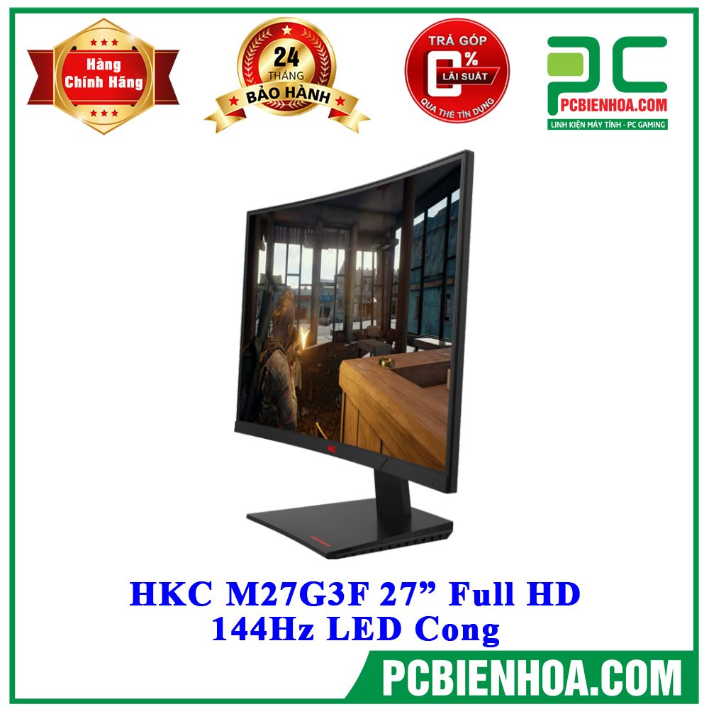 Màn Hình HKC M27G3F 27” Full HD 144Hz LED Cong