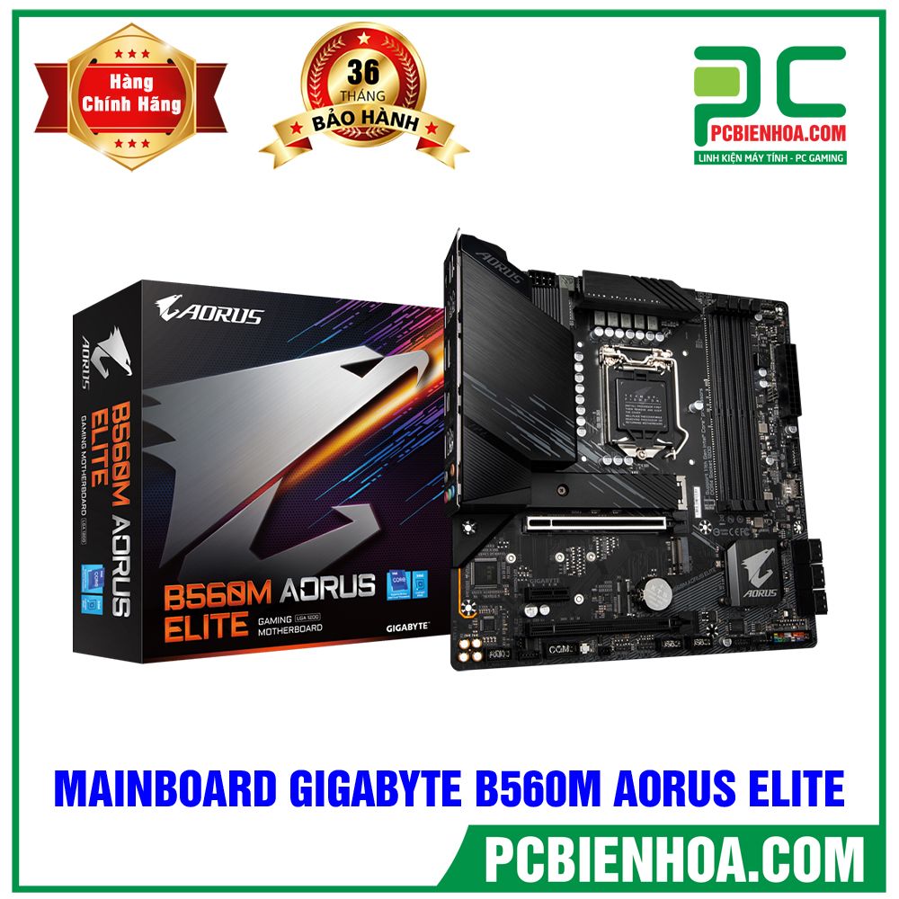 Mainboard Gigabyte B560M AORUS ELITE ( LGA1200 / M-ATX / 4xDDR4 )