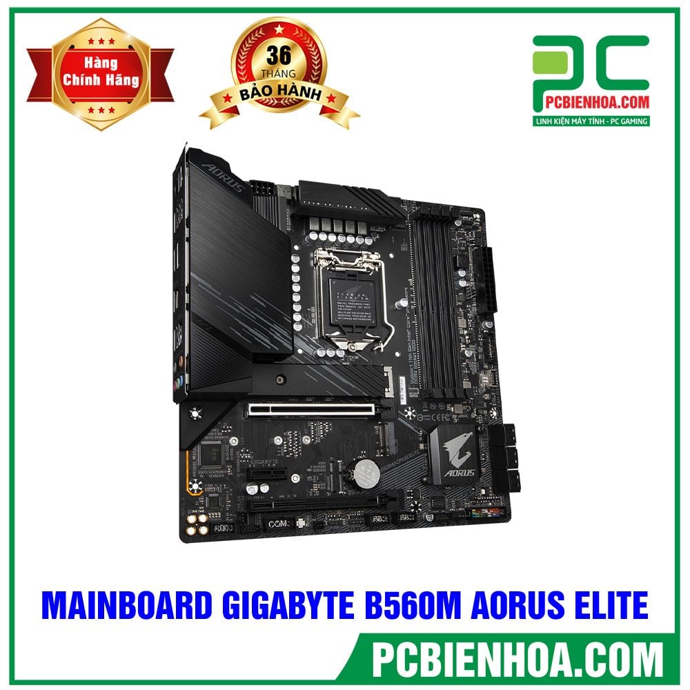 Mainboard Gigabyte B560M AORUS ELITE ( LGA1200 / M-ATX / 4xDDR4 )
