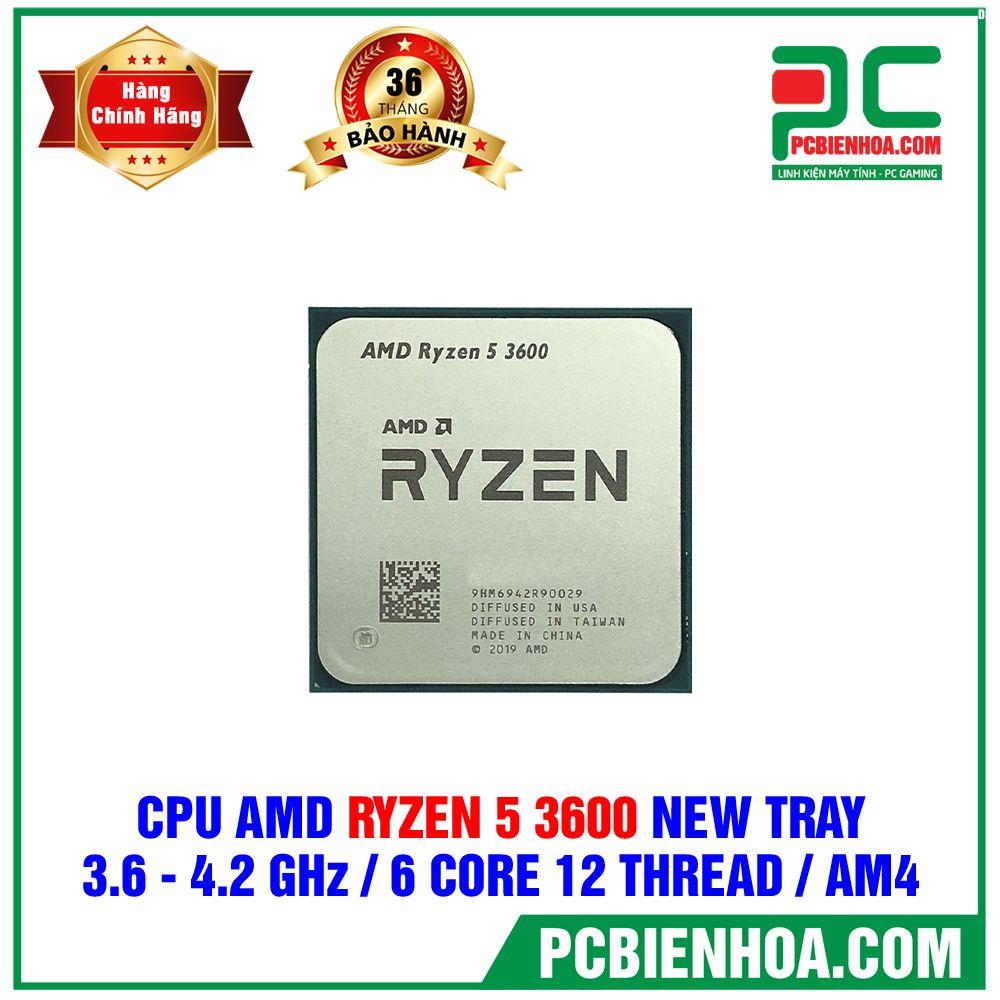 CPU AMD Ryzen 5 3600 NEW TRAY