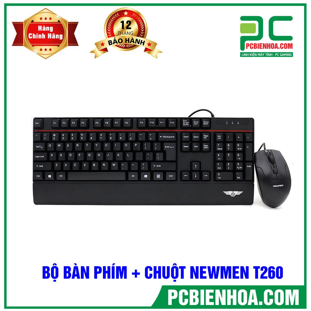 Bộ Bàn Phím + Chuột Newmen T260