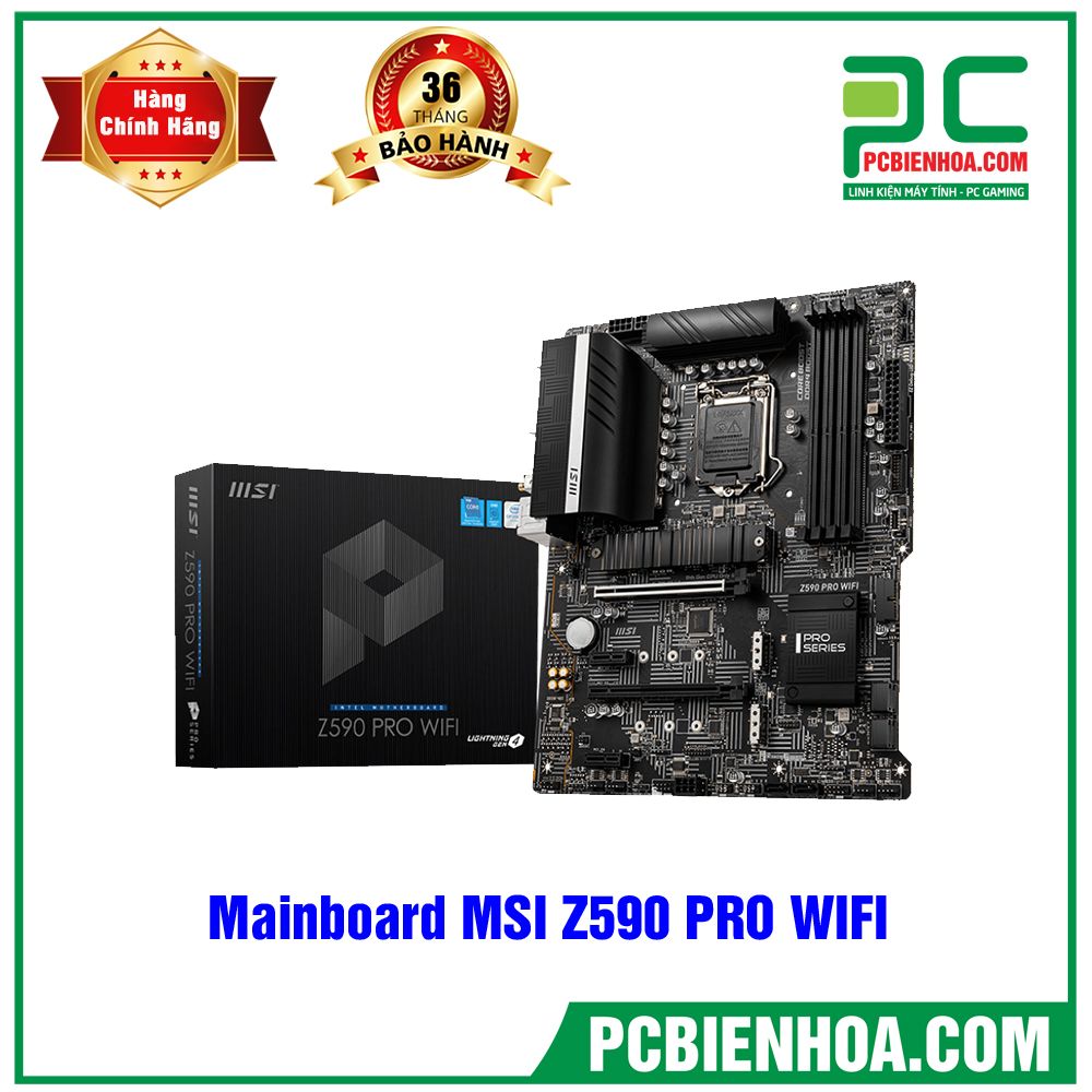 Mainboard MSI Z590 PRO WIFI ( LGA1200 / ATX / 4xDDR4 )