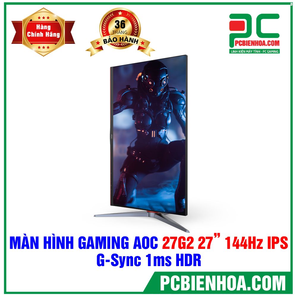 Màn Hình AOC 27G2 27in Gaming 144Hz FullHD IPS G-Sync Compatible Chuyên Gaming (LIÊN HỆ ĐẶT HÀNG)