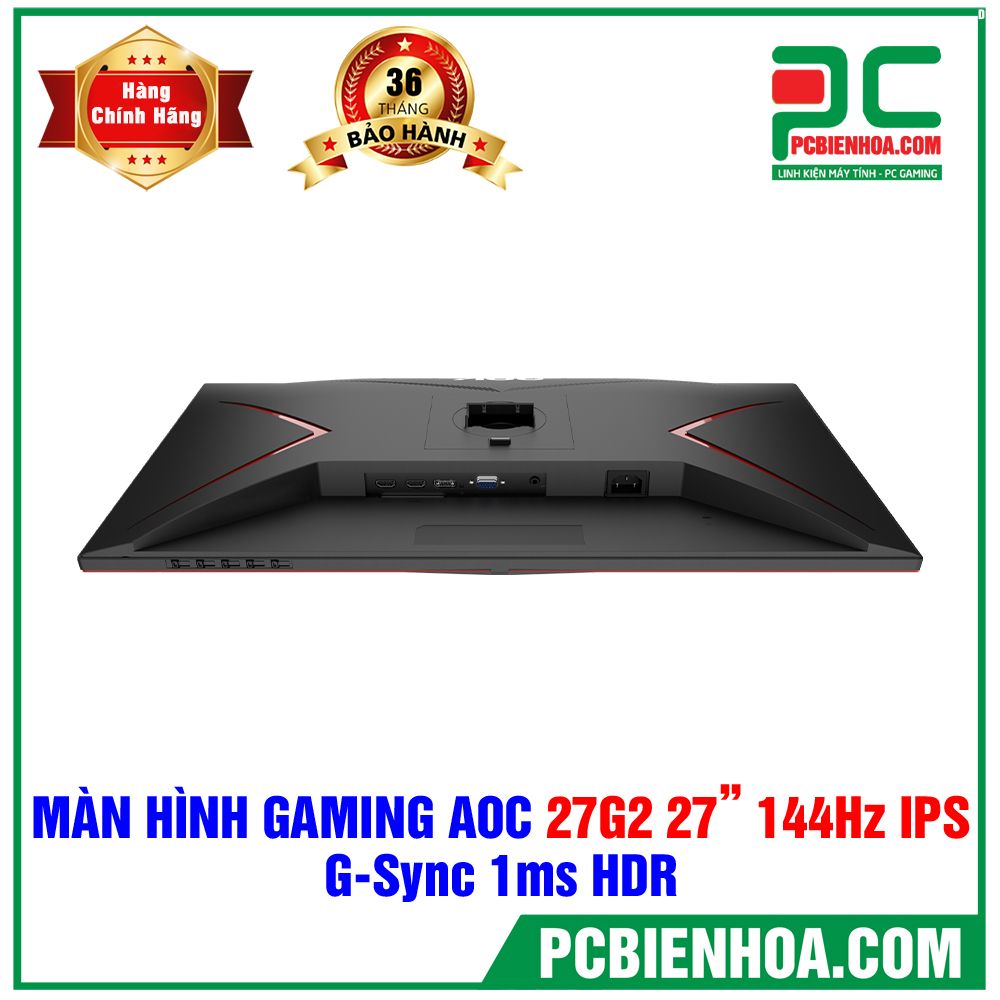 Màn Hình AOC 27G2 27in Gaming 144Hz FullHD IPS G-Sync Compatible Chuyên Gaming (LIÊN HỆ ĐẶT HÀNG)