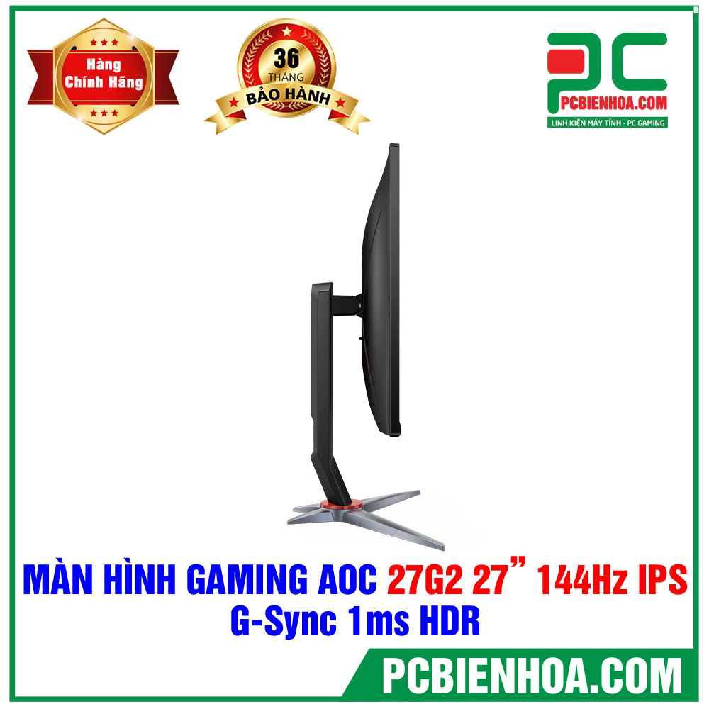 Màn Hình AOC 27G2 27in Gaming 144Hz FullHD IPS G-Sync Compatible Chuyên Gaming (LIÊN HỆ ĐẶT HÀNG)