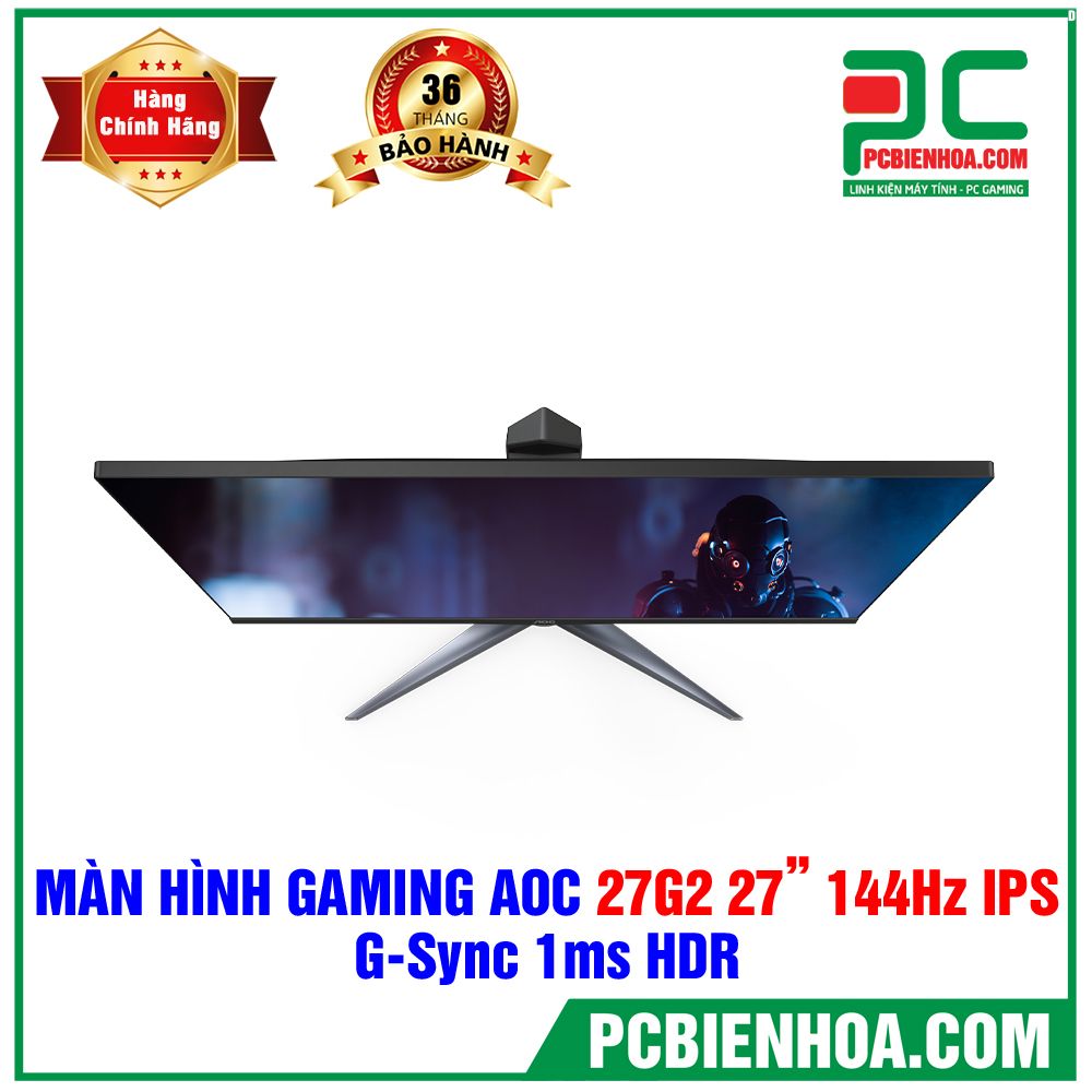 Màn Hình AOC 27G2 27in Gaming 144Hz FullHD IPS G-Sync Compatible Chuyên Gaming (LIÊN HỆ ĐẶT HÀNG)