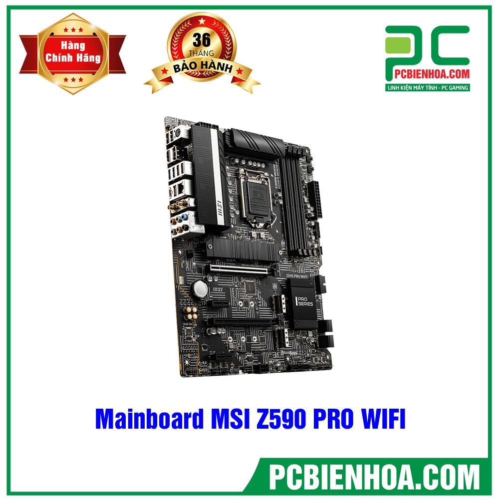 Mainboard MSI Z590 PRO WIFI ( LGA1200 / ATX / 4xDDR4 )