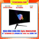  MÀN HÌNH CONG MSI Optix MAG342CQR - 34in ULTRAWIDE 2K (UWQHD) VA 144Hz 1ms ( HDMI / DP ) 