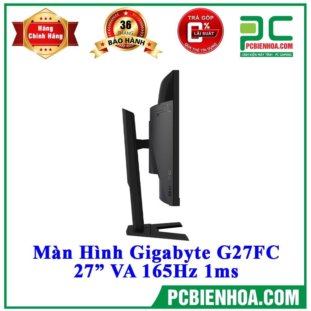 Màn Hình CONG Gigabyte G27FC 27in VA 165Hz FullHD 1ms