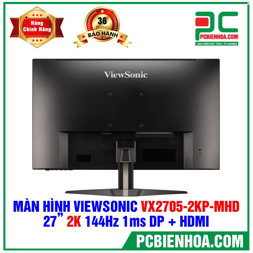 MÀN HÌNH Viewsonic VX2705-2KP-MHD 27in 2K QHD 144Hz IPS 1ms HDMI + DP