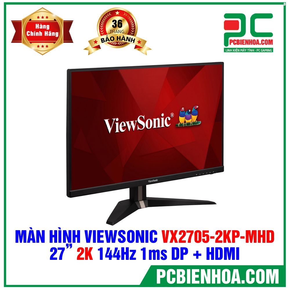 MÀN HÌNH Viewsonic VX2705-2KP-MHD 27in 2K QHD 144Hz IPS 1ms HDMI + DP