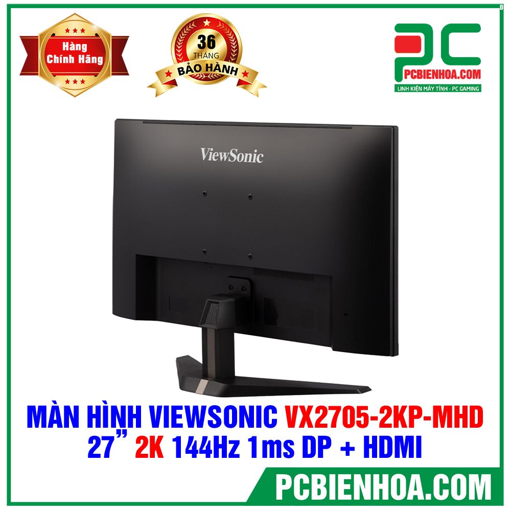 MÀN HÌNH Viewsonic VX2705-2KP-MHD 27in 2K QHD 144Hz IPS 1ms HDMI + DP