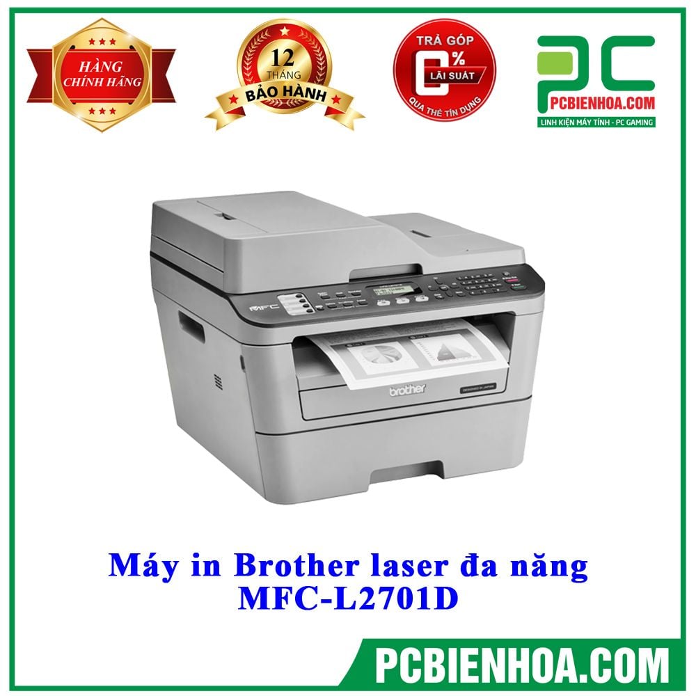 Máy in Brother đa năng MFC-L2701D