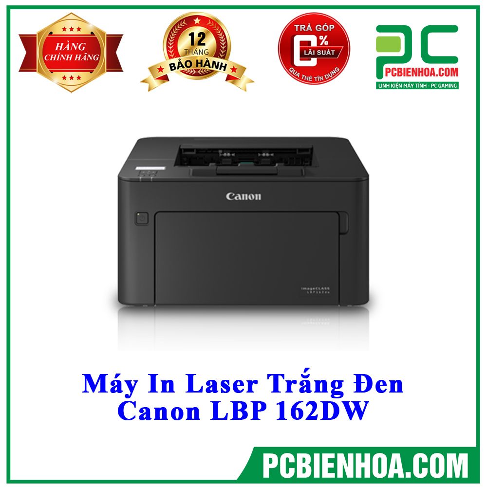 Máy In Laser Trắng Đen Canon LBP162DW ( In 2 mặt )
