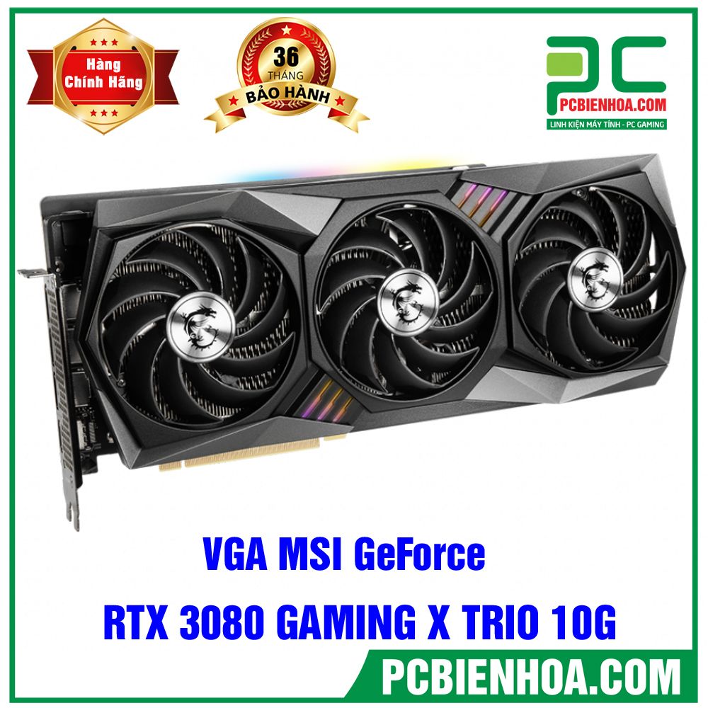 VGA MSI GeForce RTX 3080 GAMING X TRIO 10G